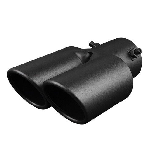 Dual outlet exhaust tip - tip, tail