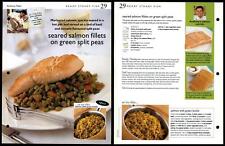 Seared Salmon Fillets On Green Split Peas #29 Fish Ready Steady Cook Recipe Page