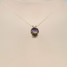 Ametrine Silver Necklace