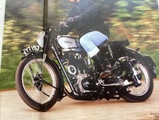 NORTON INTERNATIONAL MOTORCYCLE MAGAZINE ARTICLE.
