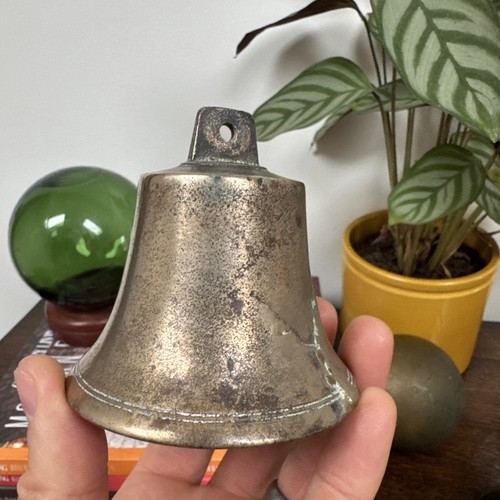 Small vintage table bell metal - small,
