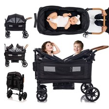 Wagon Stroller for 2 Kids with