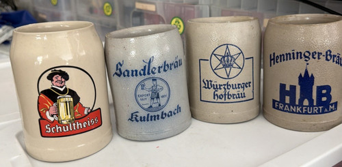 Vintage german beer stein lot - vintage,