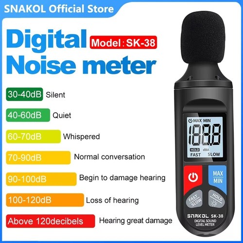 Digital sound level meter - sound,