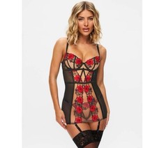 Caged Rose Cami Suspender