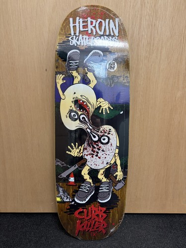 Heroin skateboard deck curb - skateboard,
