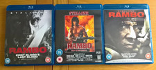 Rambo 4x Blu-ray Collection Sylvester Stallone First Blood 1 & 2  Last Blood RB