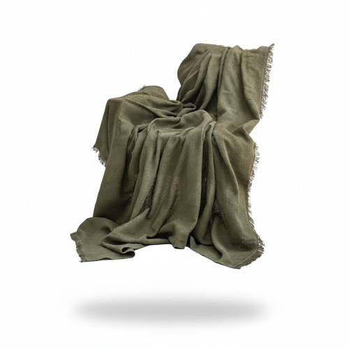 Cotton throw blanket - blanket, sofa