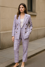 Lavender Checkered 2-Piece