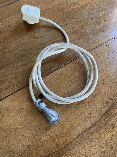 Vintage white extension lead - white,