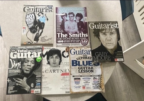Guitar magazines - 6x,