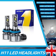 2X H11 H8 H9 LED Kit Fog Bulbs