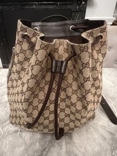 Gucci Backpack Monogram Brown