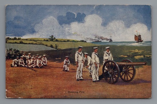 Postcard vintage divided back - vintage,