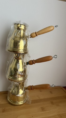 Set brass coffee - 3,