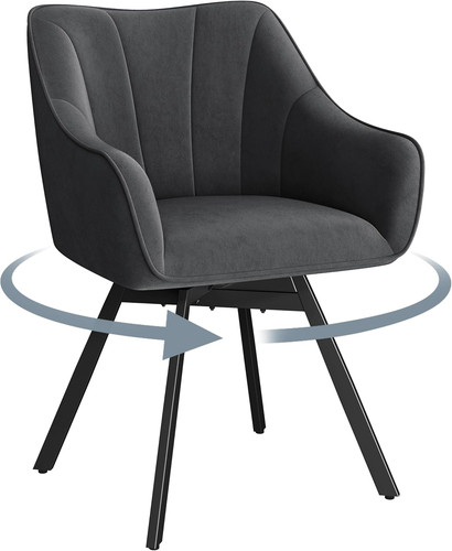 Luxury velvet swivel - velvet,