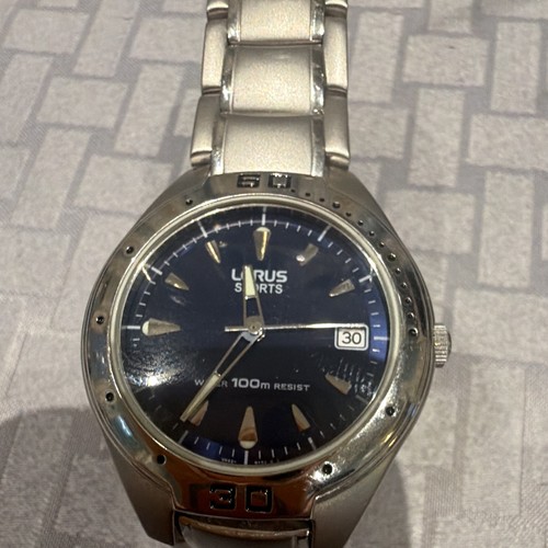 Lorus sports mens quartz 100m - sports,