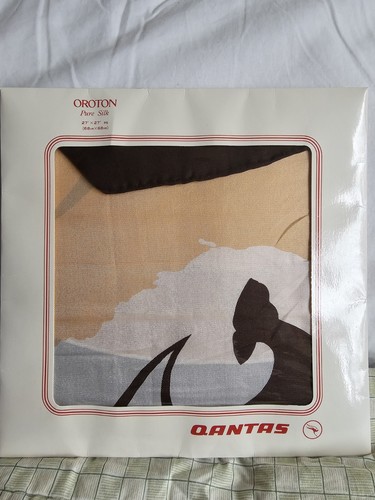 Vintage qantas kangaroo oroton - vintage,