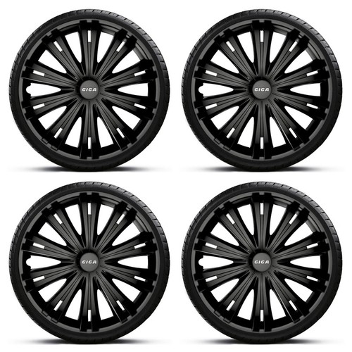 Wheel trims black - 15", caps
