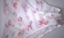 Sexy White See Thru Sheer