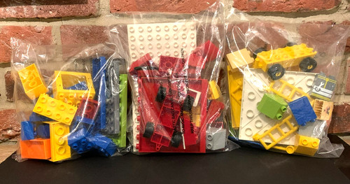 Compatible with duplo - with, bricks