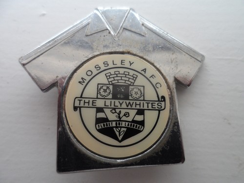 Mossley football club badge - football,