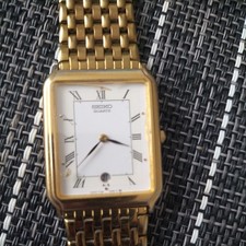 Seiko gold plated - gold,