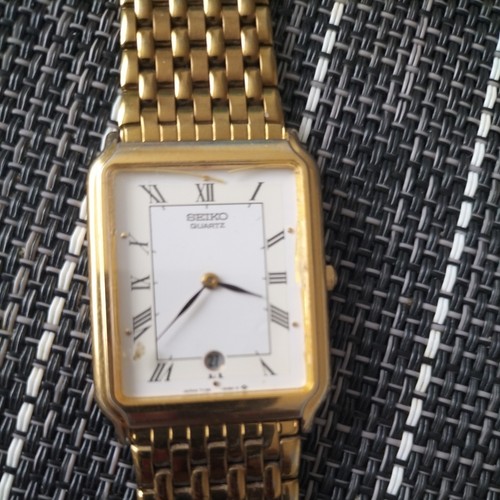 Seiko gold plated 5y39 - plated, 5y39-5060