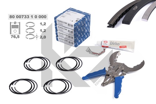 Piston ring kit skoda - piston,