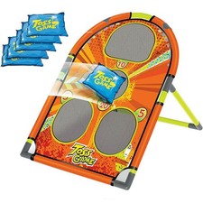Kids Bean Bag Toss Game Family Set Target Throwing Garden Kit Toy Outdoor Indoor
