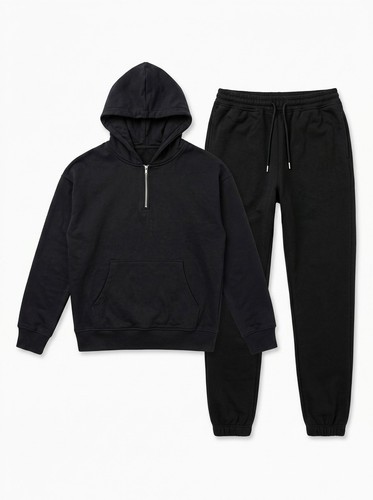 Men black hoodie jogger - men’s,