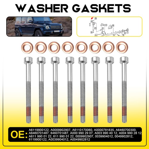 16pcs injector retaining bolt - 16pcs,