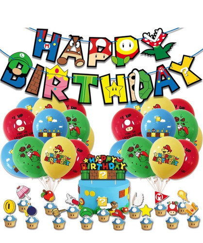 Mario birthday party - mario,