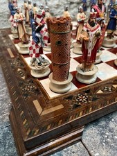 Chess Set Crusaders Handmade