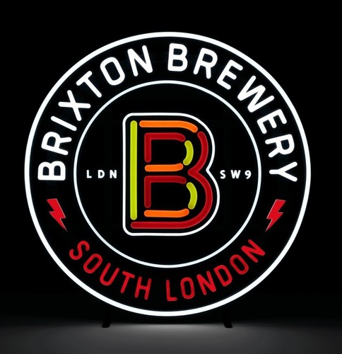 Brixton brewery neon sign new - brewery,