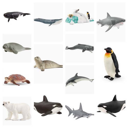 Schleich sea animals - animals,