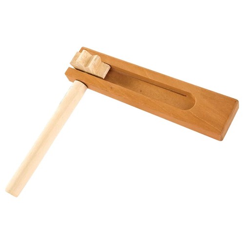 Wooden football rattle make - football,