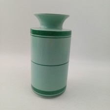 Wilhelm Kage Gustavsberg Green Swedish  Modernist Vase Vintage