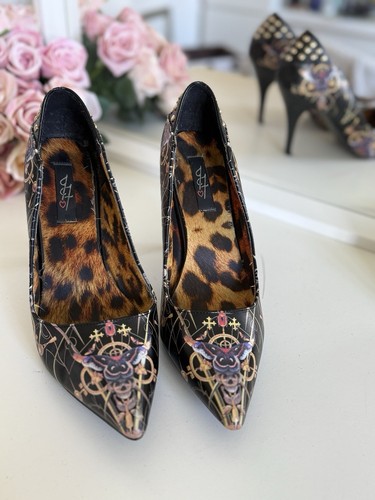 Iron fist gothic bull heels - fist, |
