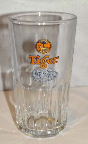 Tiger beer glass - tiger, singapore