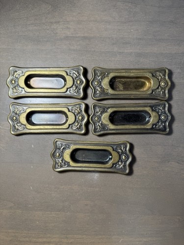 Antique window sash lifts set - sash,