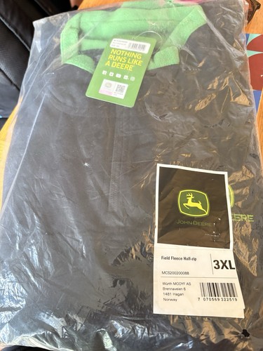 John deere field fleece - field, half