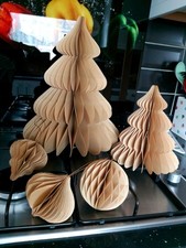 Beige Honeycomb Standing