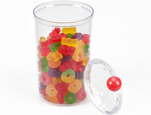 Sweet jars with lids - jars, 2000ml