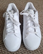 Fila Womens White Trainers Size 4