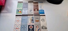 10 Bryant And May 1930s To 1960s Matchbook Covers 