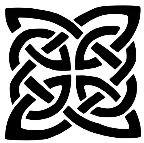 Celtic knot wall - art, /