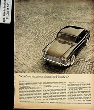 1961 Humber Rootes Car Maker