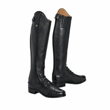 Ariat Kids Heritage Contour Field Zip Tall Riding Boot Childs Long Leather Boots