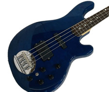 [Lakland] Skyline Japan SK4-DX Blue Active 4string Bass Quilted Maple Top Used